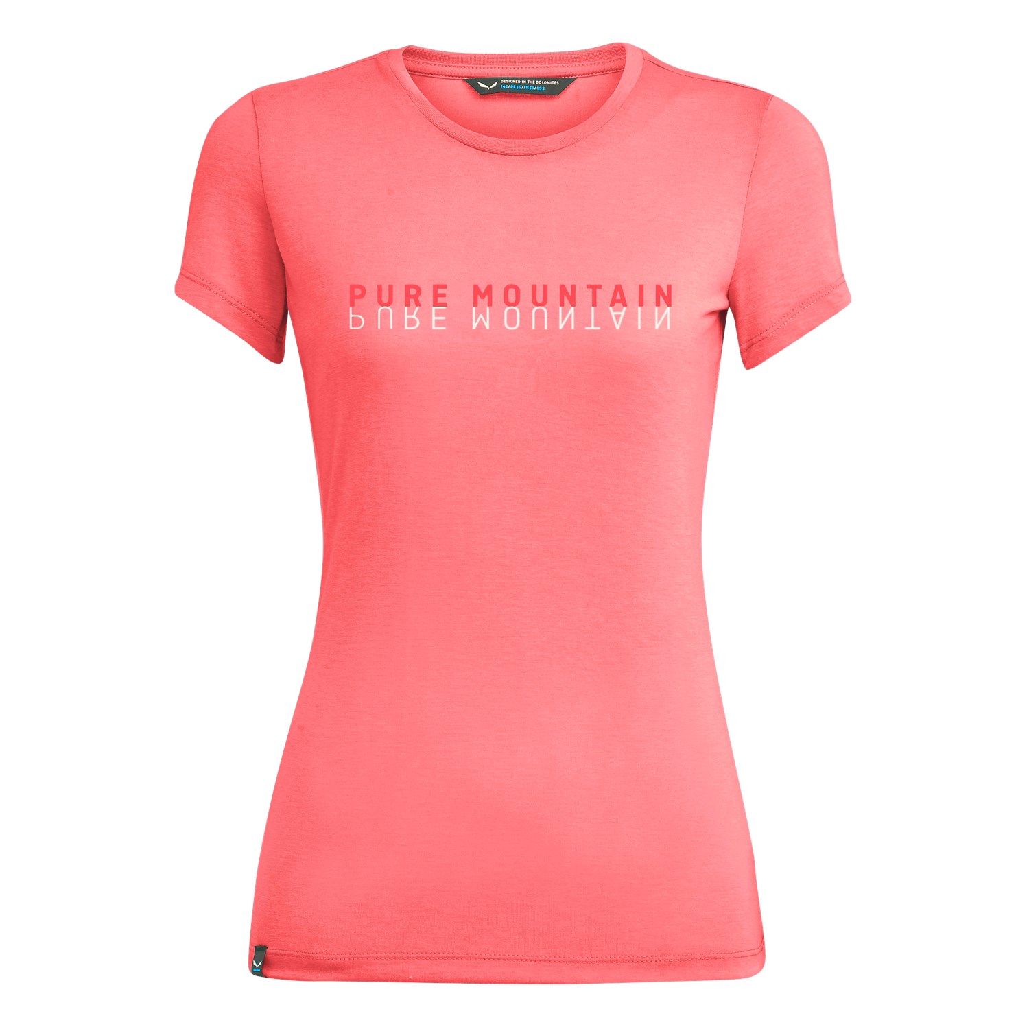 T-Shirts Salewa Pure Mountain Dri-Release® Mulher Rosa 704WNIJBM